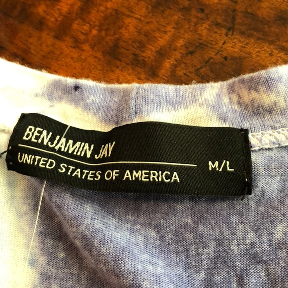 Benjamin Jay A-Symmetrical “Burnout” T-shirt - Picture 2 of 5